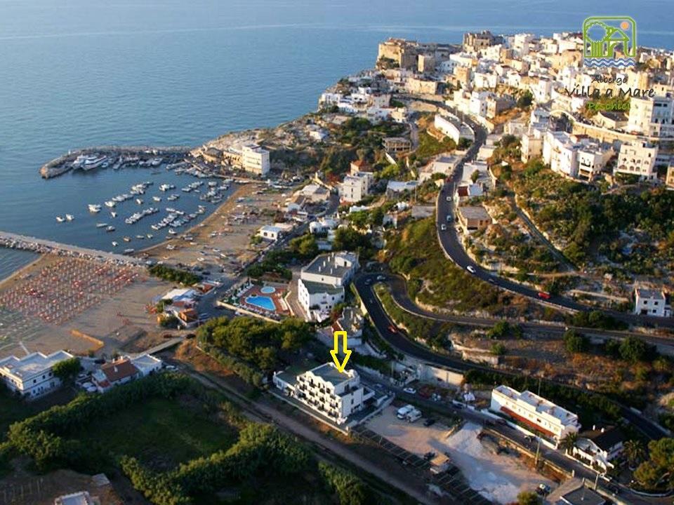 بيسْكيتْشّي Albergo Villa A Mare المظهر الخارجي الصورة